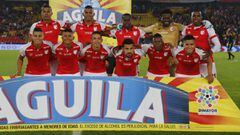 Independiente Santa Fe y sus chances de clasificar a la siguiente ronda de la Copa &Aacute;guila. 