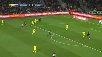 Resumen y goles del Nantes vs Paris Saint Germain de La Ligue 1