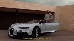 Benzema hace pública su colección de coches de lujo: ojo al extravagante detalle del Bugatti