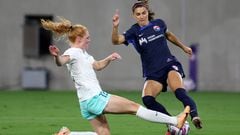 San Diego Wave forward Morgan was very unhappy with a penalty call in her team’s 2-1 NWSL defeat to the Kansas City Current this weekend.