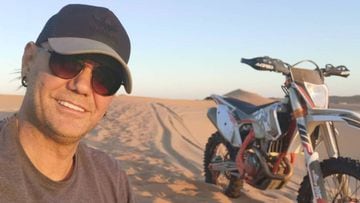 El nuevo reto de Nacho Vidal: el actor se prepara para correr el Dakar