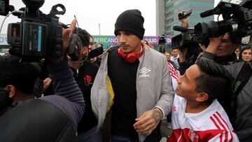 Paolo Guerrero llega a Lima: &quot;Es posible ganar la Copa Am&eacute;rica&quot;