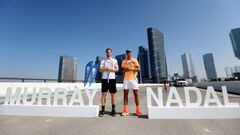Murray y Nadal, en Abu Dhabi. 