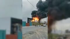 Se registra explosión en Parque Industrial de Monterrey