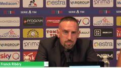 Italia lo aplaude: Ribéry se declara al fútbol y elogia a Totti