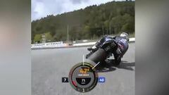 Rossi comparte el momento exacto en el que casi es arrollado