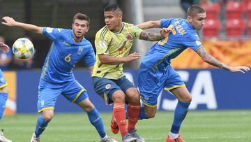 Colombia, fuera del Mundial Sub 20 al caer ante Ucrania