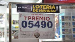 Administración de Las Palmas de Gran Canaria que ha vendido parte del número 05490 correspondiente al 'Gordo' del Sorteo Extraordinario de la Lotería de Navidad de 2022.