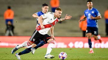 Borja y Juanfer juegan en derrota de River Plate ante Talleres