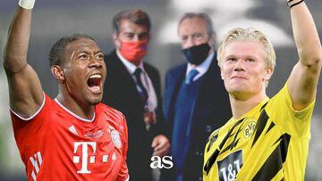 Laporta and Florentino Pérez set to battle for Alaba and Haaland