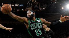 Kyrie Irving anot&oacute; 30 puntos en el primer partido de la historia en el que los Boston Celtics juegan de negro.