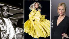 Sean 'Diddy' Combs, Beyoncé y J.K.Rowling, los 3 famosos que más dinero han ganado en el último año según Forbes