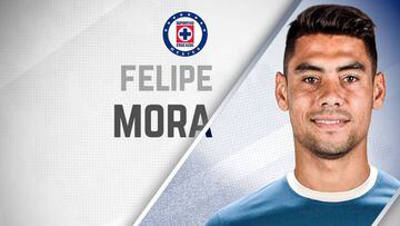 Cruz Azul hace oficial el fichaje de Felipe Mora