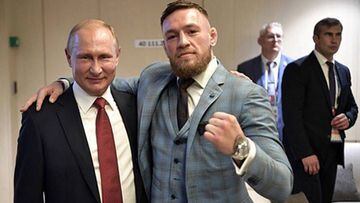 McGregor, el invitado especial de Putin en la final del Mundial