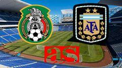 México vs Argentina Sub 23 en vivo online: Partido amistoso