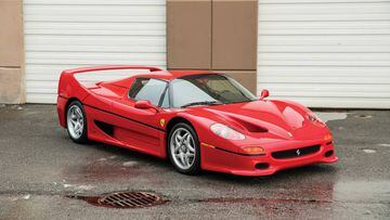El Ferrari F50 que perteneci&oacute; a Mike Tyson.