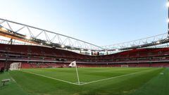 Soccer Football - Premier League - Arsenal v Wolverhampton Wanderers - Emirates Stadium, London, Britain - February 24, 2022  General view inside the stadium before the match Action Images via Reuters/Matthew Childs EDITORIAL USE ONLY. No use with unautho