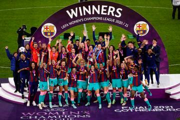 Barcelona won the Champions League in 20/21 season, beating Chelsea in the final.