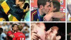 Los besos más apasionados del mundo del fútbol