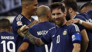 Así le fue a Messi en las semifinales con Argentina