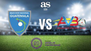 Guatemala vs Aruba en vivo: Premundial Sub 20 de la Concacaf en directo