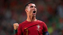 Cristiano Ronaldo suma 20 años consecutivos anotando con Portugal