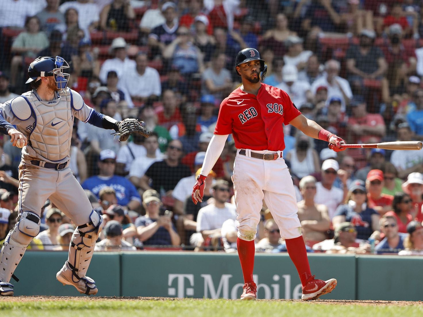 JD Martinez Almost Hit The Rarest Homerun In Boston Red Sox History