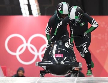 Nigeria debutó en los Juegos de Invierno en bobsleigh