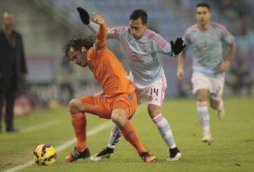 Fabián Orellana falló un penal y luego anotó el empate ante Valencia.