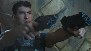 Michael Phelps en el tráiler de 'Call of duty: Infinite Warfare’.