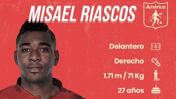 Misael Riascos, nuevo jugador del América