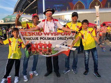 Los hinchas con la Selección: ¡Ante Polonia hay unión!