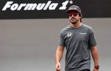 Alonso rejoined McLaren in 2015.