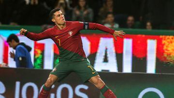 El astro portugués brindó una gran exhibición ante Liechtenstein en el inicio de la eliminatoria rumbo a la Euro 2024 al marcar doblete.