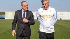 La frase de Xavi a Ancelotti en el encuentro de entrenadores