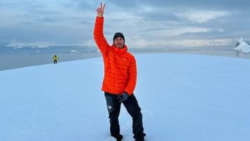 Hamilton celebra su cumpleaños en la Antártida a bordo de un yate de lujo