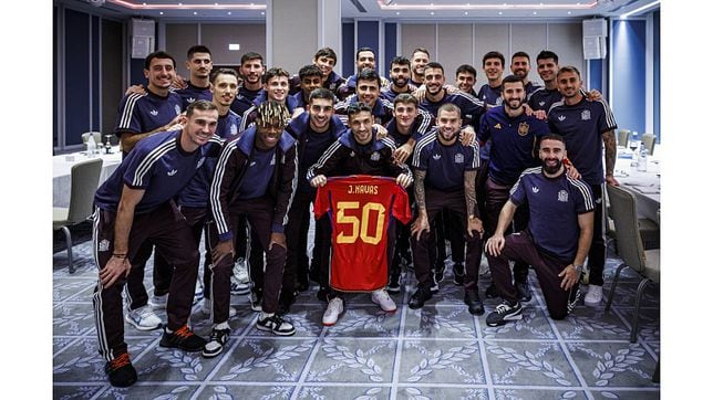 Jesús Navas llega a 50 partidos con la Selección Española