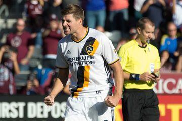The former Liverpool captain joined LA Galaxy in 2015, after a 17-year career at Anfield. Gerrard made 34 appearances, scoring five goals and registering 14 assists with Galaxy reaching the MLS playoffs in each of the two seasons he was there.