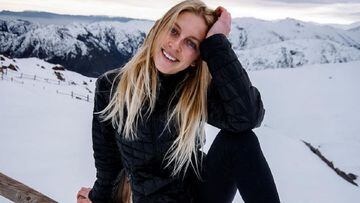 "El día a día": la vida de una esquiadora chilena en Europa