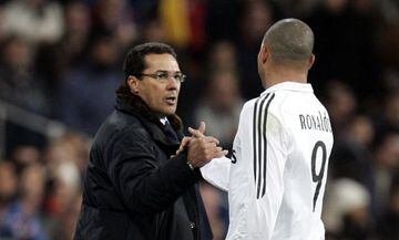 Luxemburgo sustituyó a Ronaldo contra el Getafe el 3 de diciembre de 2005.