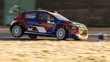 ‘Papá’ Verstappen debuta en el Mundial de Rallys