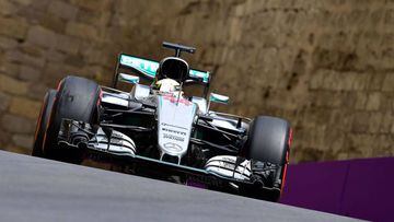 Hamilton: Mercedes driver fastest in Baku practice
