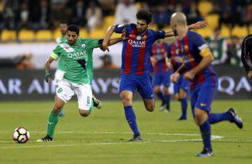 Al-Ahli 3-5 Barcelona: Friendly in Doha in pictures