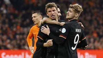 La Alemania de Flick resiste ante Países Bajos