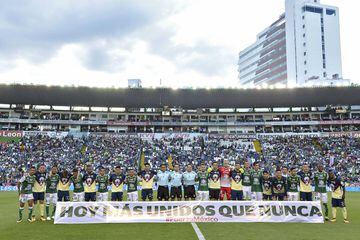 Así fueron los homenajes en Liga MX en memoria de las víctimas del sismo
