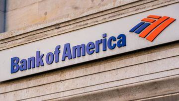 Sucursal de Bank of America en USA, 2020.