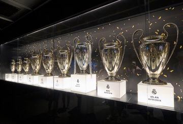 9 de las 14 Champions del Real Madrid