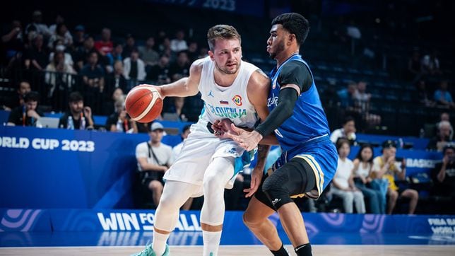 Doncic frena la lluvia de triples venezolana 