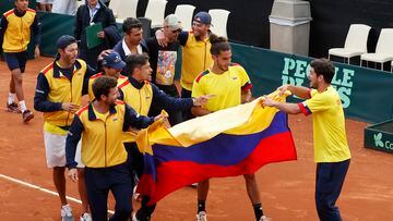 Colombia remontó ante Luxemburgo y avanzó a la ronda del Grupo Mundial I de la Copa Davis.