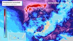 AEMET vaticina el paso de un sistema frontal atlántico con lluvias y vientos: zonas afectadas